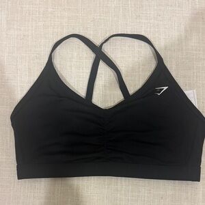 Gym Shark BlackWomen's Sports Bra; Size M; Never Worn